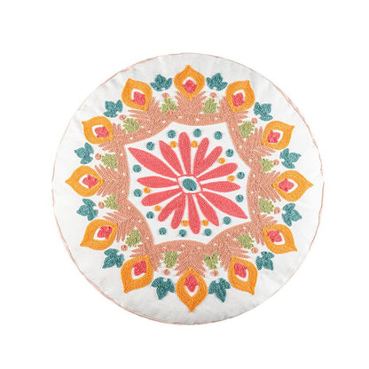 New Exotic Moroccan Style Cushion Cover Famous Family Style Round Cushion Cover Famous Hotel Model Room Pillow Cover