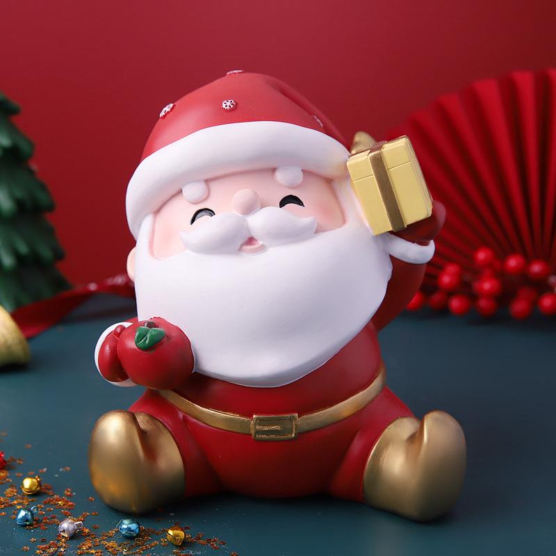 Christmas Star Lights Small Night Lights Decorations Scene Layout Luminous Decorations Santa Claus Gifts Snowman Gifts