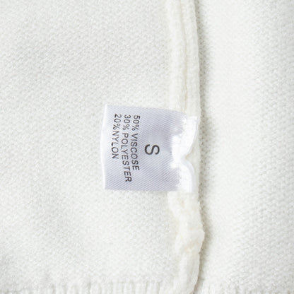 Casual Solid Color Sweater Comfortable Knit Pullover
