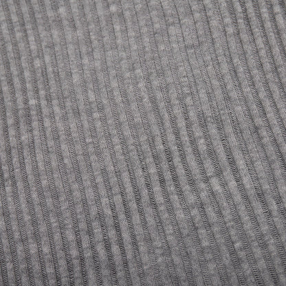 Round Neck See Through Knit Top