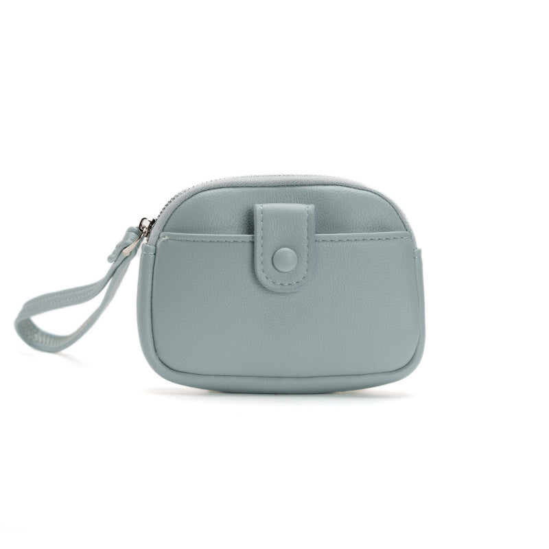 Mini Solid Color Card Cases Wallets