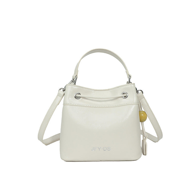 Trendy Bucket Bag Stylish Multi-Color PU Tote