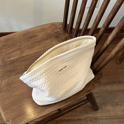 Elegant Large Capacity Portable Makeup Bag