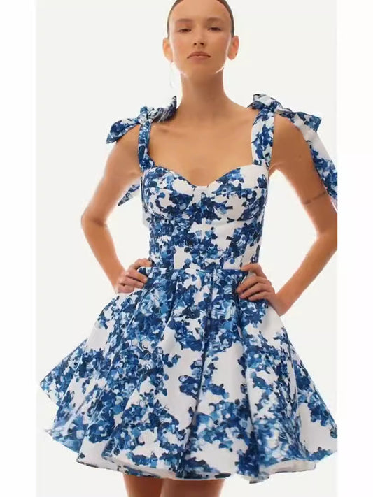 Off-Shoulder Chiffon Dress Elegant Casual Evening Gown