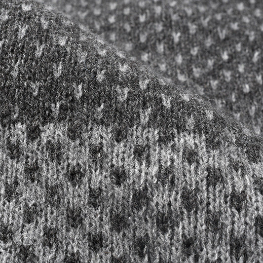 Polka Dot Knit Hat Padded Beanie