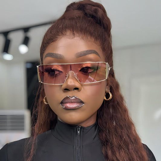 Retro Metal Frame Fashion Sunglasses UV400 Protection