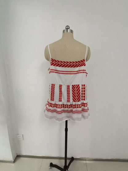 2021 New Stylish Casual Print Beach Vest Cute Mp-672