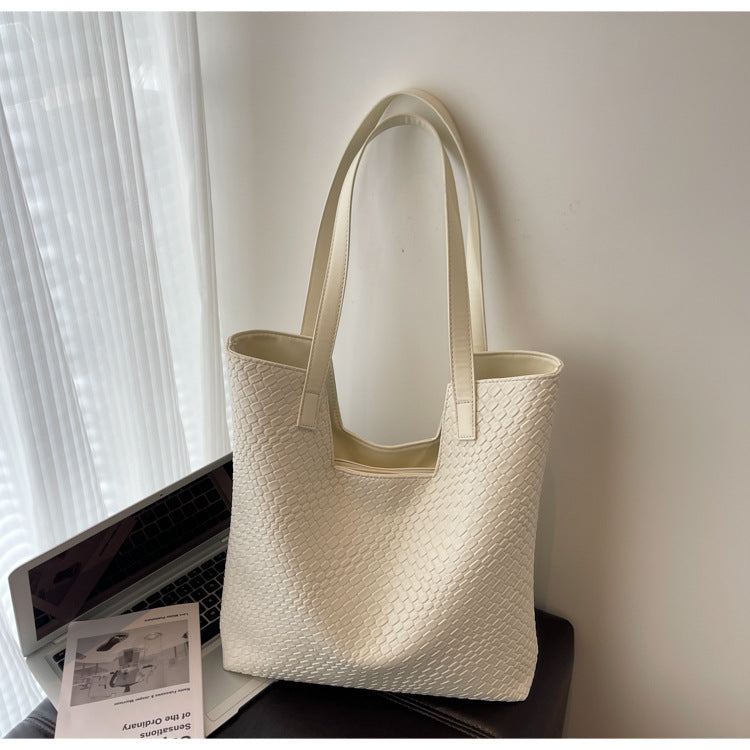 Large Capacity Woven Tote Bag for Women