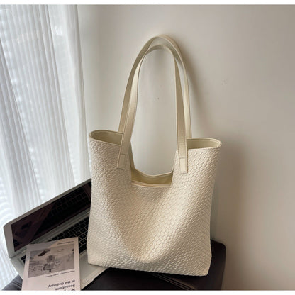 Large Capacity Woven Tote Bag for Women