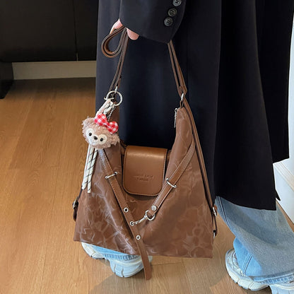 Large Capacity Casual Shoulder Bag Stylish Tote Bag