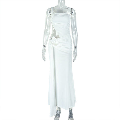 Sleeveless Asymmetrical Bodycon Dress