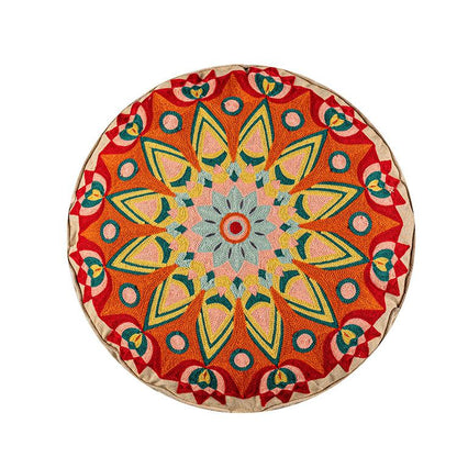 New Exotic Moroccan Style Cushion Cover Famous Family Style Round Cushion Cover Famous Hotel Model Room Pillow Cover