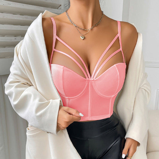 Sleek Sexy Camisole With Underwire And Padding