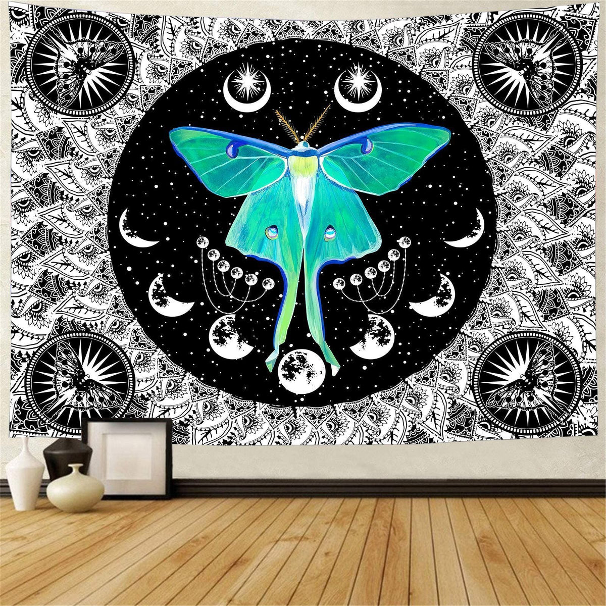 New Psychedelic Mushroom Tapestry Dream Plant Wall Tapestry Galaxy Space Tapestry Starry Sky Tapestry Wall Hanging