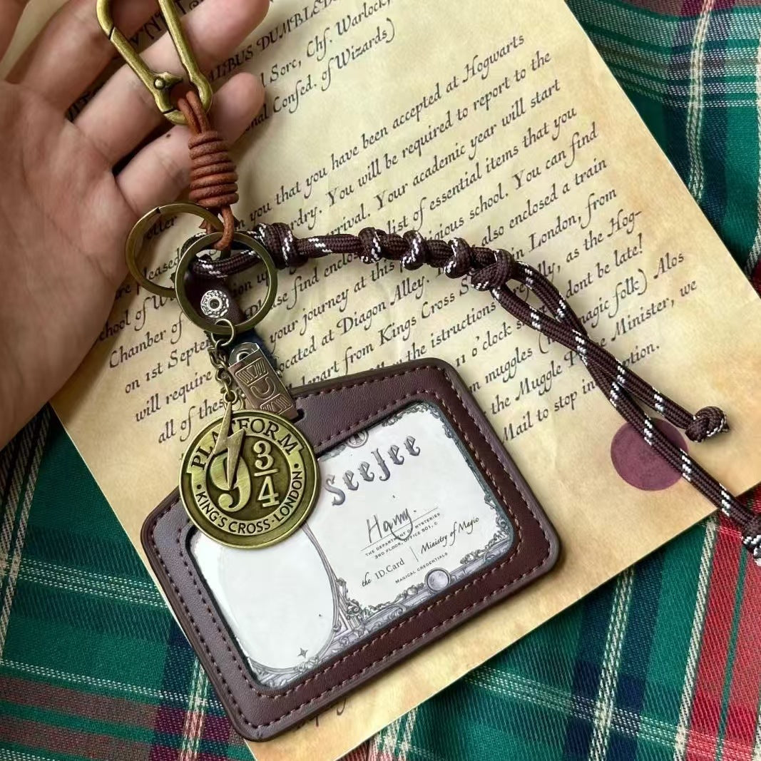 Magic Harry Potter Picture Holder Platform Keychain