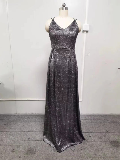Elegant Off-Shoulder Sequin Maxi Dress for Special Occasions