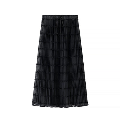 Sexy Ruched Cami Top and Skirt Sets