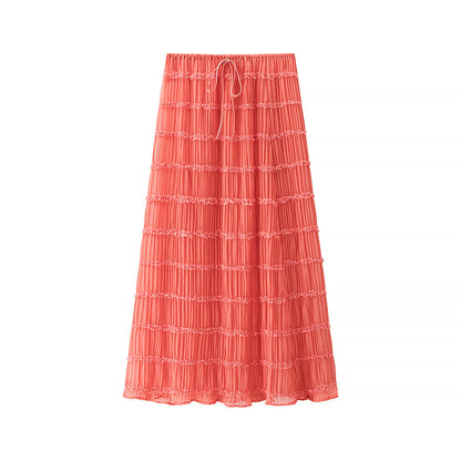 Sexy Ruched Cami Top and Skirt Sets
