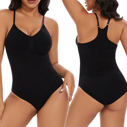 Seamless Body Shaper Bodysuit With Waist Control
