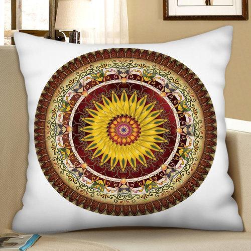 Tibetan Ethnic Style Thangka Cushion Pillow