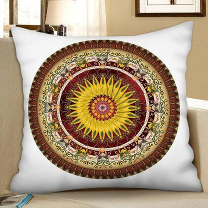 Tibetan Ethnic Style Thangka Cushion Pillow