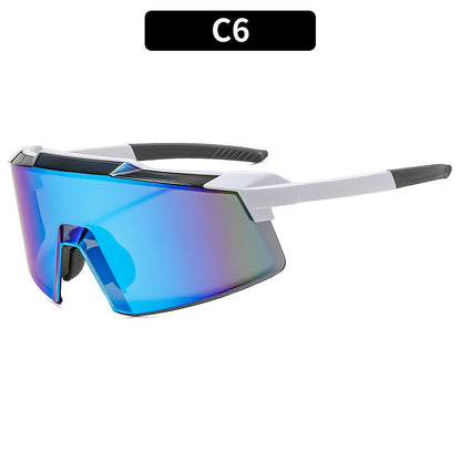Trendy Outdoor Cycling Sunglasses UV400 Protection Stylish