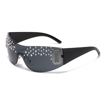 Trendy Stylish Oversized Round Frame Sunglasses for Women