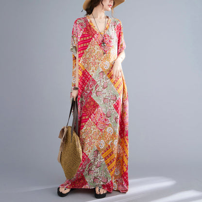 Women'S Clothing In Large Sizes, Plump And Slim, With A Belly Covering Temperament Dress