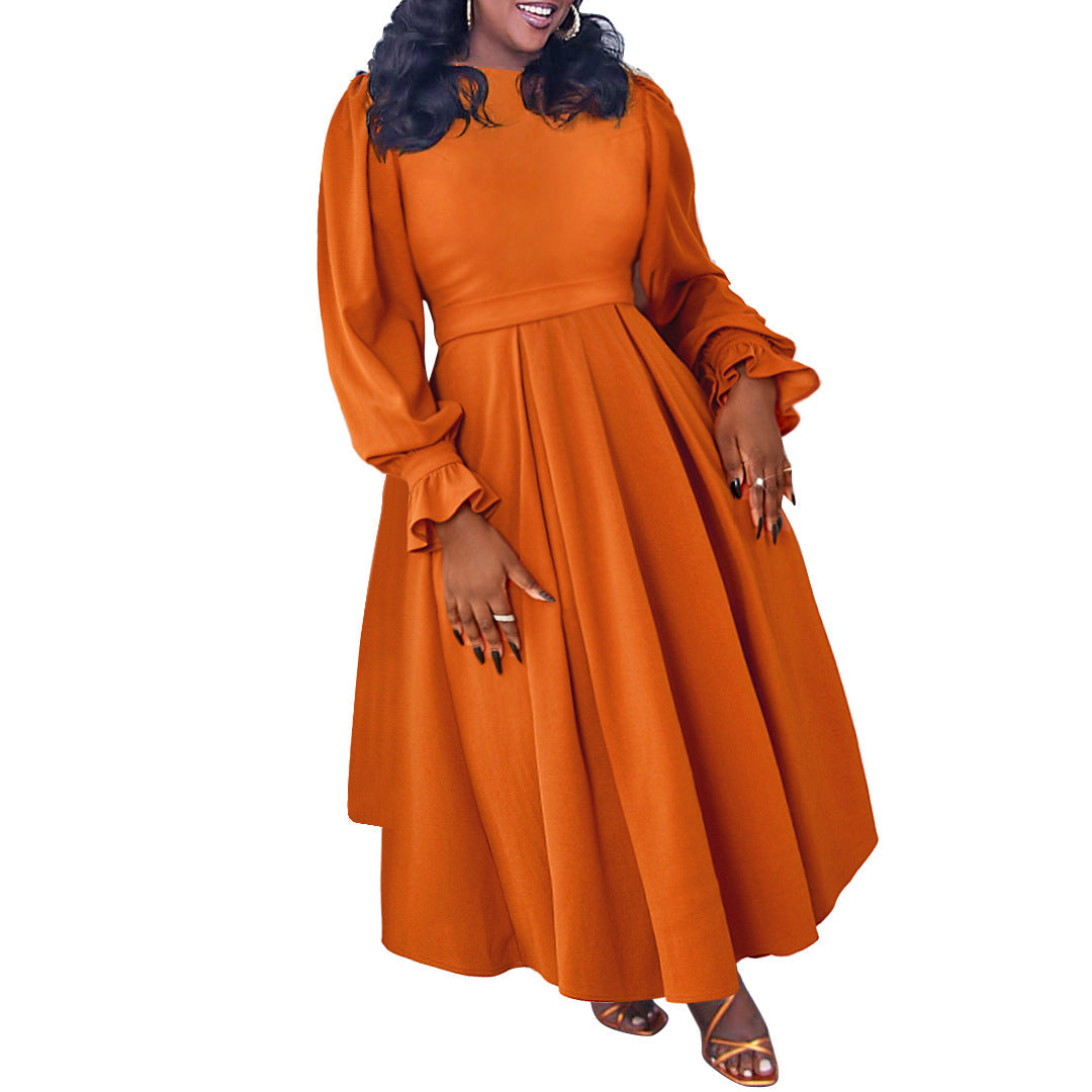 Elegant A-Line Dress With Pockets For Parties