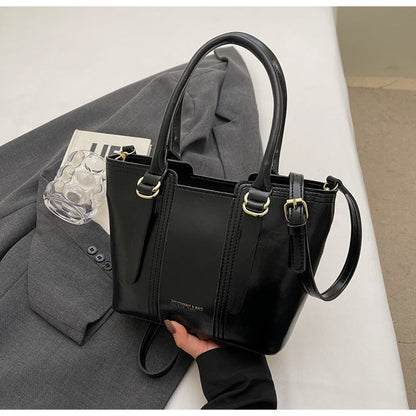Trendy Retro Bucket Bag for Women