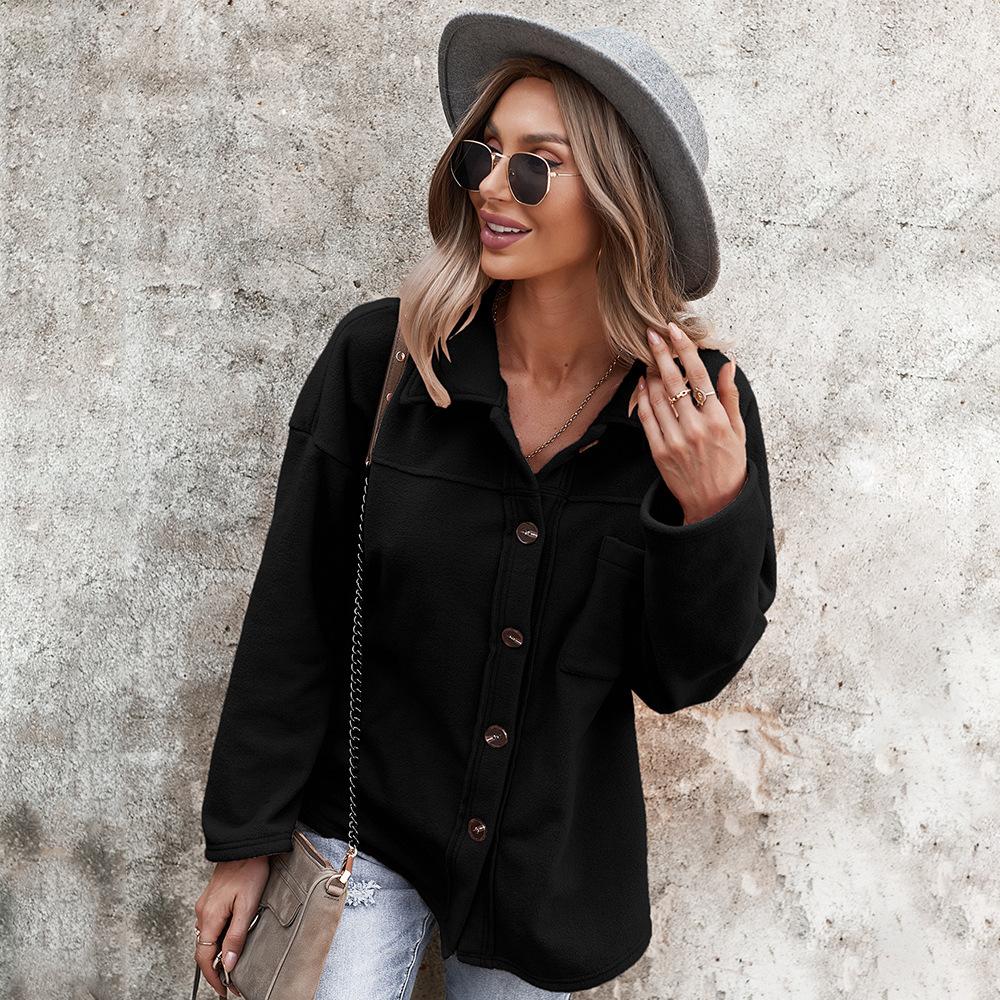 Long Sleeve Sweater Warm Autumn And Winter Women'S Cardigan Cashmere Sweater.