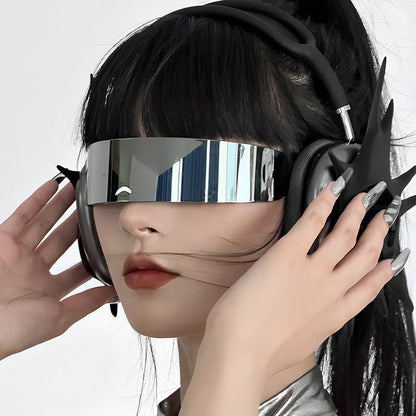 Cyberpunk Future Style Sunglasses Trendy Party Shades