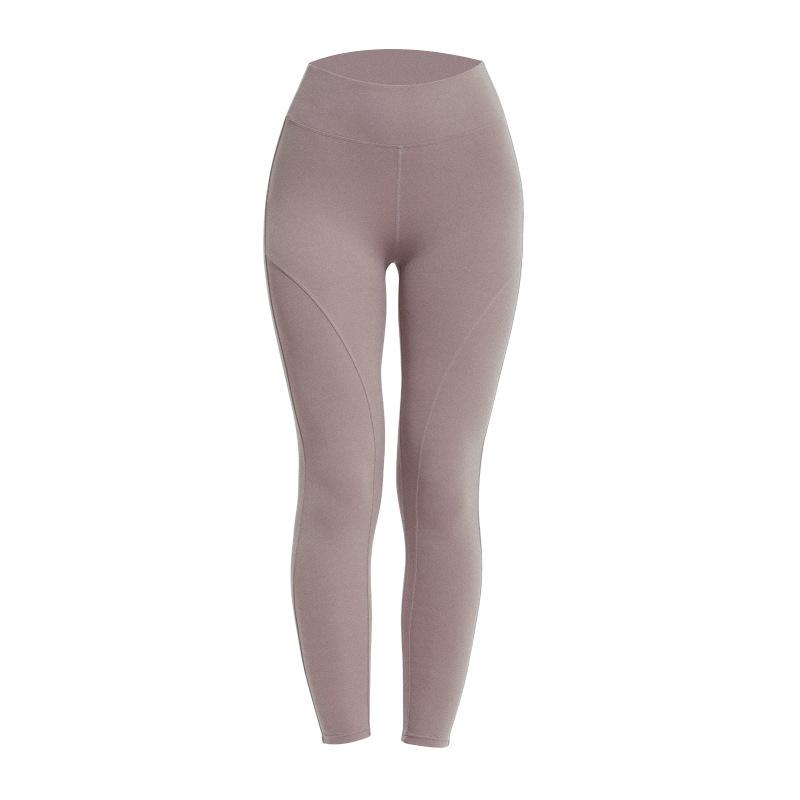 Fitness Pants Women'S Tight-Fitting High-Waisted Abdomen Running Sports Stretch Breathable Sexy Yoga Pants