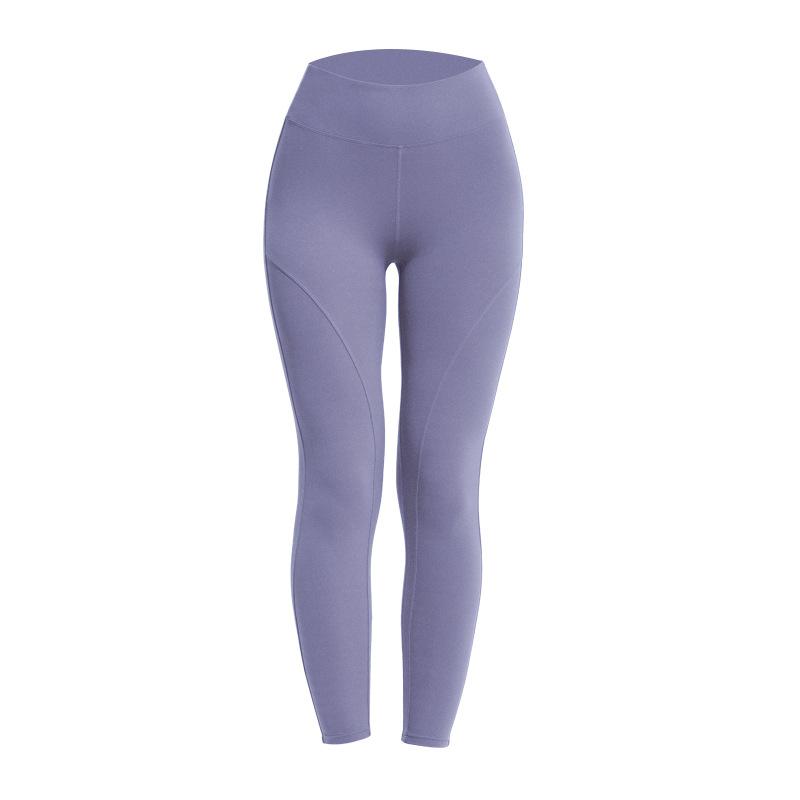 Fitness Pants Women'S Tight-Fitting High-Waisted Abdomen Running Sports Stretch Breathable Sexy Yoga Pants