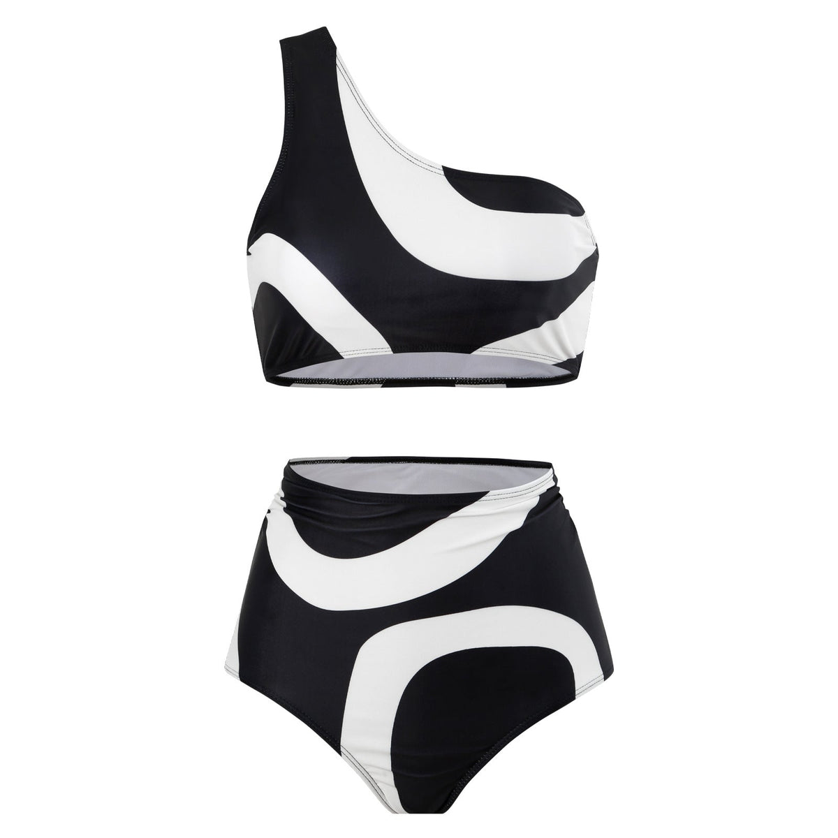 One Shoulder Swimwears String Covers