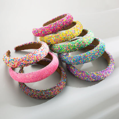 Fashionable Wide Band Headband for Women - Sponge Material