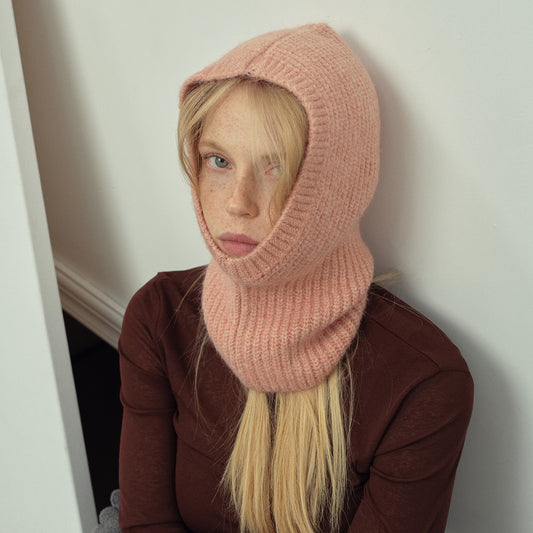 Classic Knitted Alpaca Blend Beanie for Women