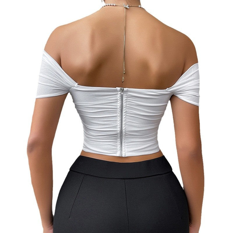 Sexy Backless Strapless Cami Top