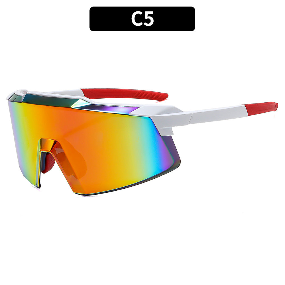 Trendy Outdoor Cycling Sunglasses UV400 Protection Stylish