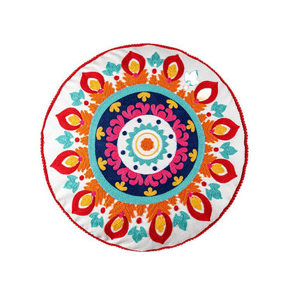 New Exotic Moroccan Style Cushion Cover Famous Family Style Round Cushion Cover Famous Hotel Model Room Pillow Cover