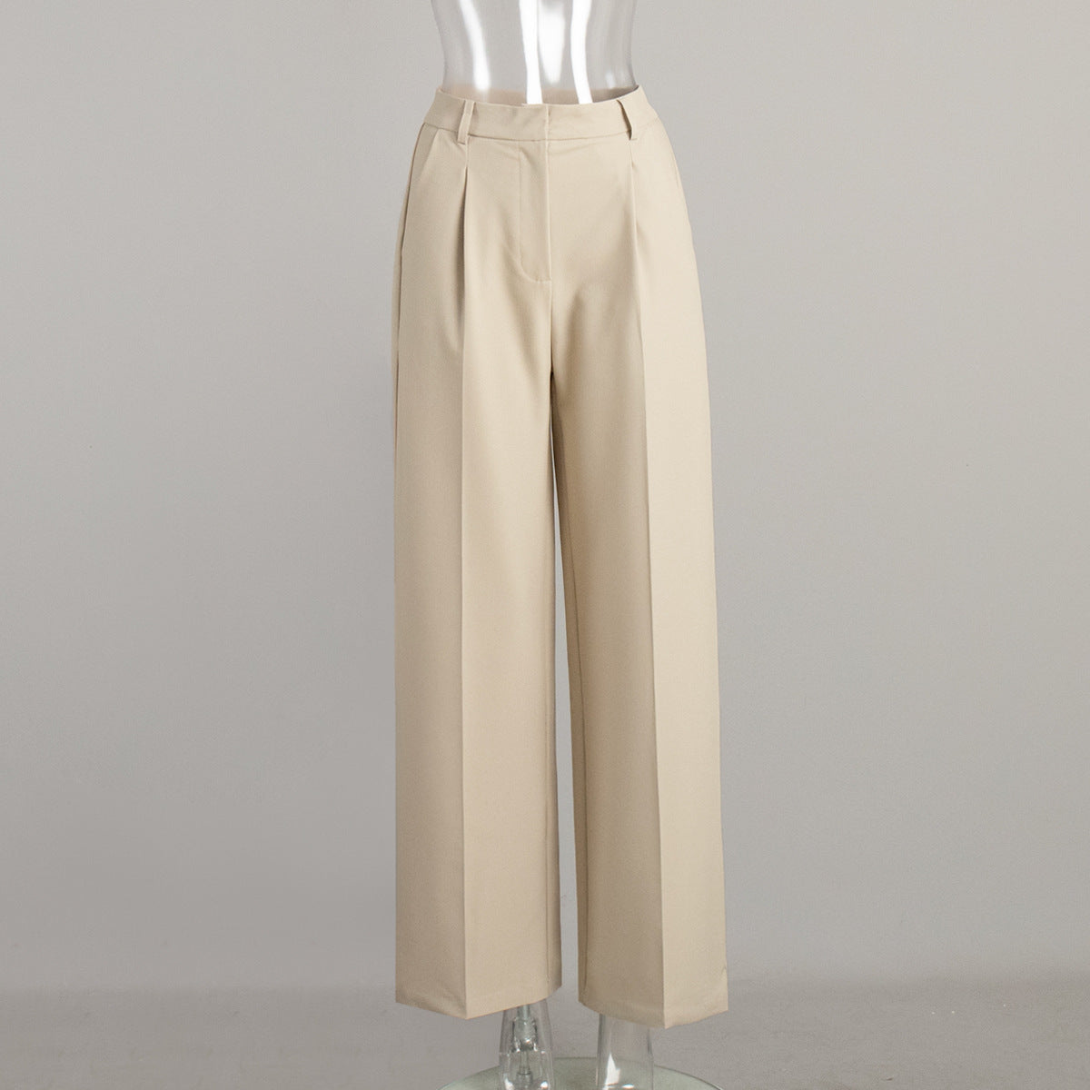 Casual High-Waist Wide-Leg Trousers for Women