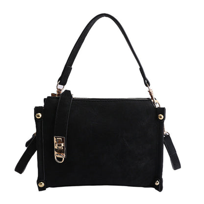Trendy Candy Color Mini Tote Bag Stylish Commuter Bag