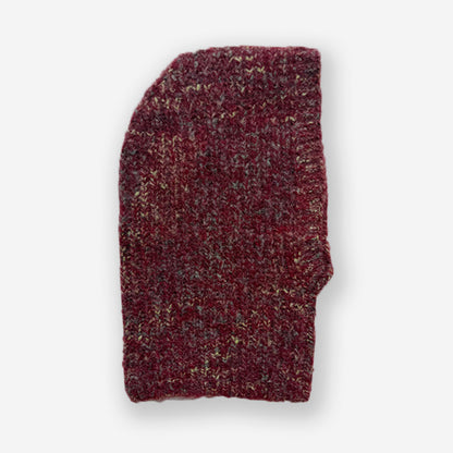 Handmade Wool Blend Colorful Pointed Balaclava Hat