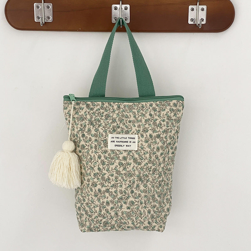 Multi-Functional Quilted File Bag Storage Pouch