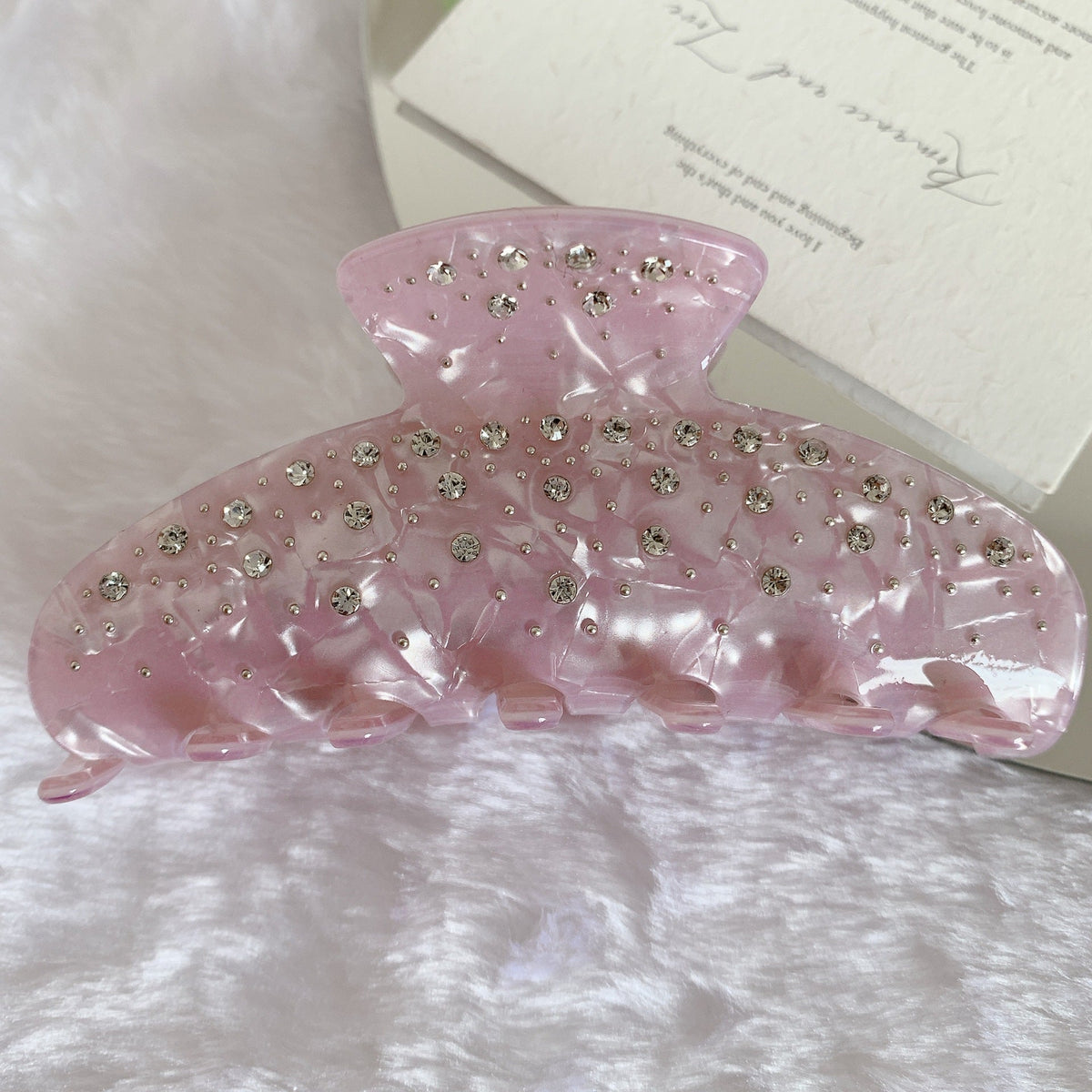 Rhinestone Simple Grab Clip