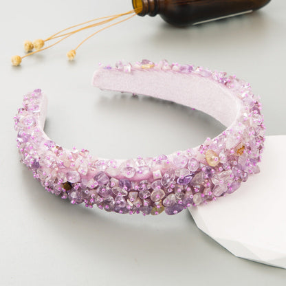 Baroque Handcrafted Fabric Headband for Women