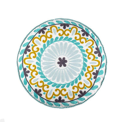 New Exotic Moroccan Style Cushion Cover Famous Family Style Round Cushion Cover Famous Hotel Model Room Pillow Cover
