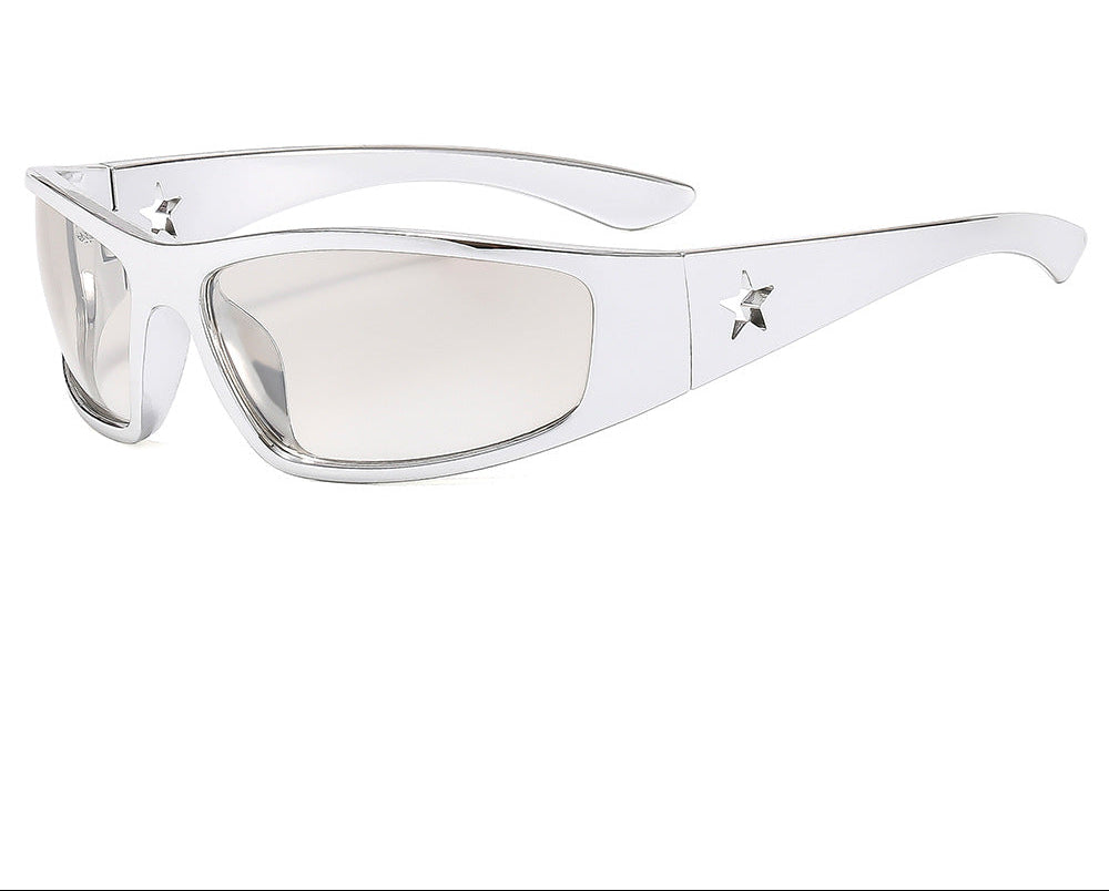 Trendy Y2K Styled Sunglasses Outdoor Futuristic Shades