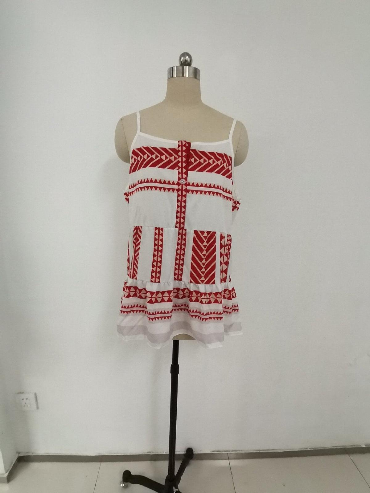 2021 New Stylish Casual Print Beach Vest Cute Mp-672