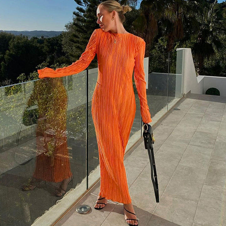 Pleated Black Skirt